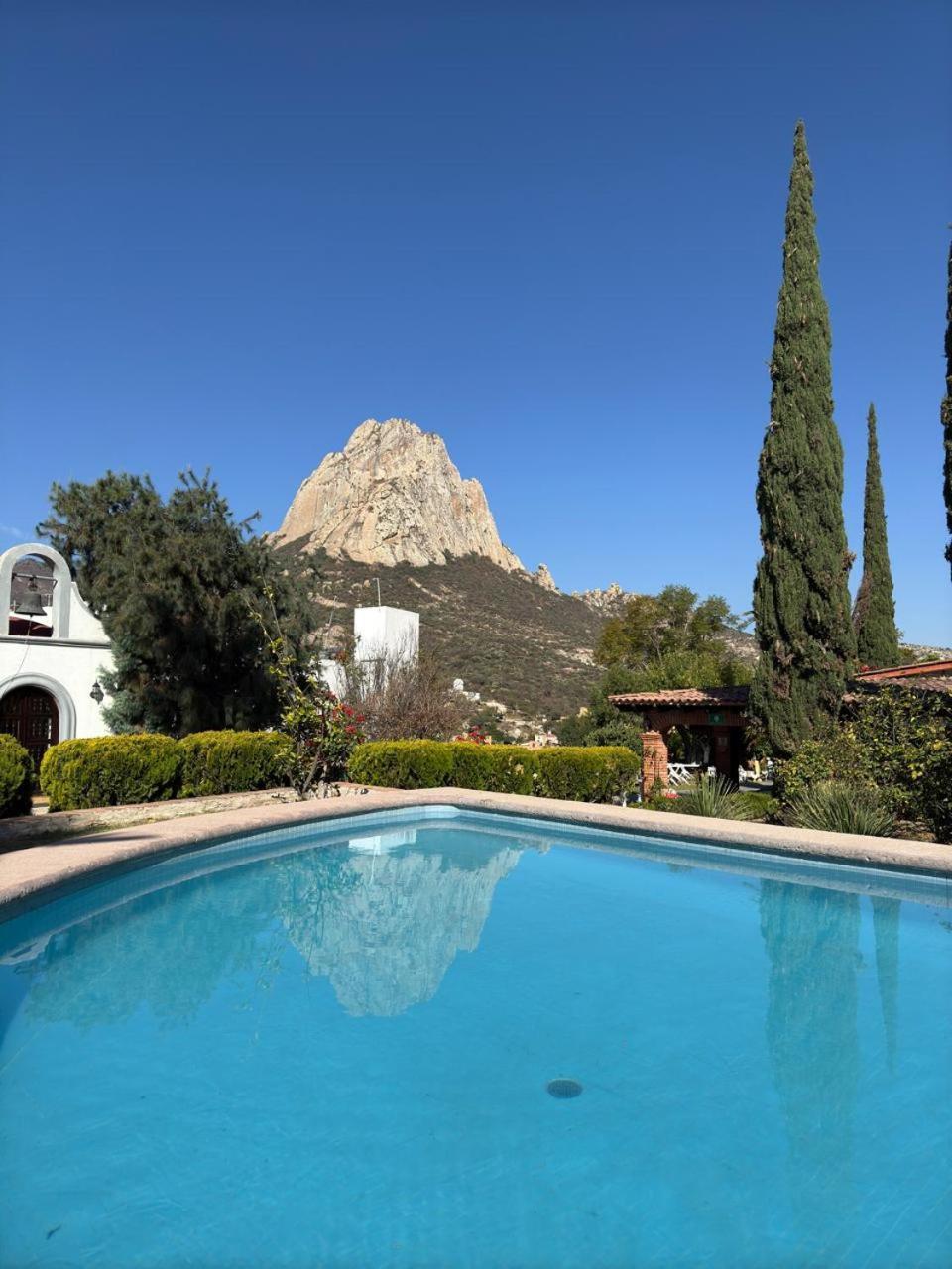 Hotel Quinta Mirador Zacualli 버날 외부 사진
